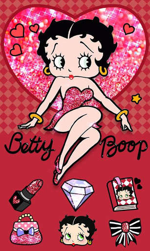 Betty Boop GO Launcher Theme screenshot 1
