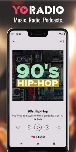 Yo Radio - Free Music, Radio & Podcasts screenshot 1