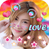 Selfie Cat Face Filters Camera icon