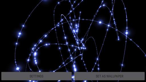 Parallax Infinite Particles 3D Live Wallpaper screenshot 4