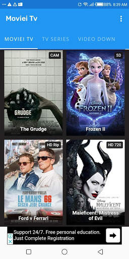 Moviei TV - watch movies download all HD Quality screenshot 1