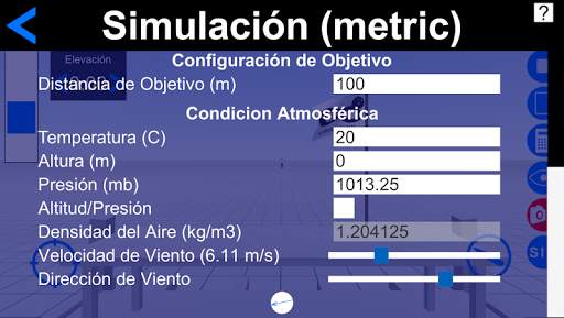 Simulador de Tiro a Larga Distancia screenshot 2