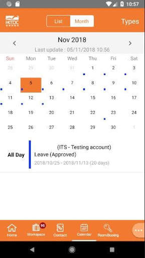 Intra-App screenshot 2
