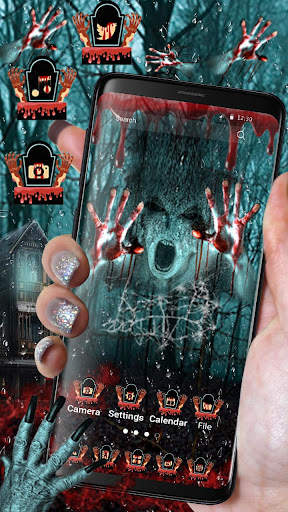 Scary Horror Launcher Theme Li screenshot 3