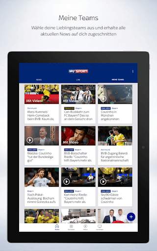 Sky Sport – Fußball Bundesliga News & mehr screenshot 8