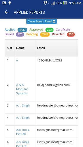 HIM TCP Mobile App screenshot 8