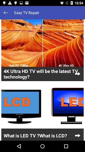 Easy Tv Repair screenshot 1