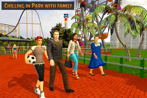 Handsome Virtual dad: Father Simulator Family life screenshot 11