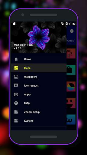 Mazic - Icon Pack screenshot 6