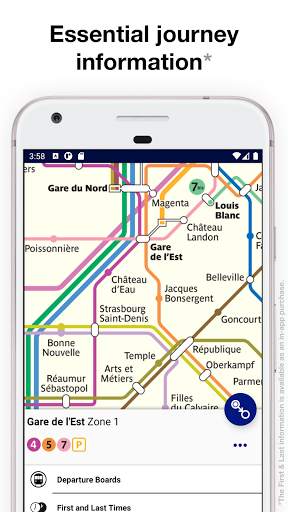 Paris Metro – official metro map and train times screenshot 5