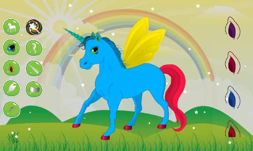 Dressup My Unicorn - girl game screenshot 1