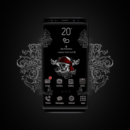 Angry Pirate Skull Theme иконка