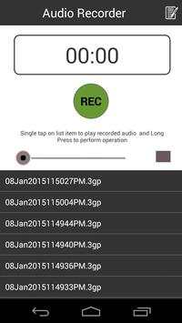 Easy Voice Recorder 4 تصوير الشاشة