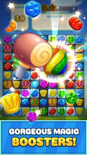 Sweet Candy Splash: Crafty Sugar Blast Puzzle Farm screenshot 4