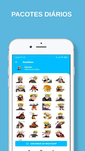 Anime stickers for WhatsApp WAStickerApps screenshot 2