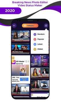 Breaking News Video Maker - News Photo Editor screenshot 4