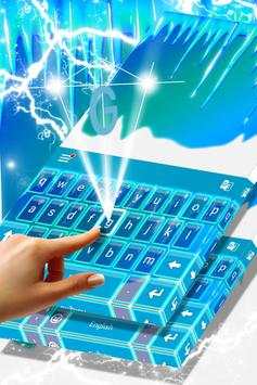Frozen Ice Keyboard Theme screenshot 3