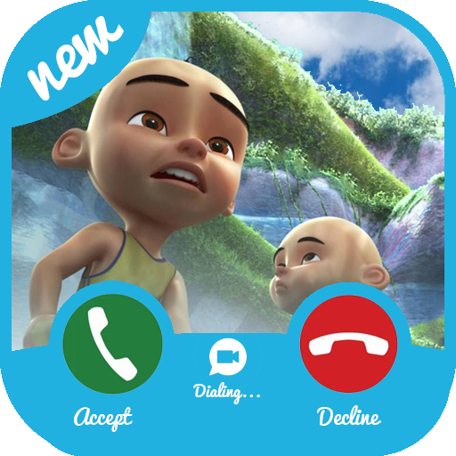 Call From Upin Ipin's  - Video Call &amp; Wallpaper icon