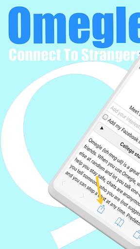 𝐎𝐦𝐞𝐠𝐥𝐞 video chat app strangers omegle Tips screenshot 1