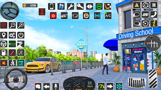 Driving School - City Car Game screenshot 4