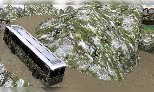 Off-road Army Bus Driver: Transport Truck screenshot 1