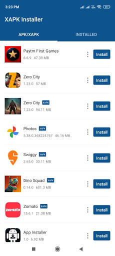XAPK Installer 1 تصوير الشاشة