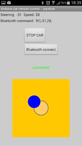 Arduino RC car bluetooth स्क्रीनशॉट 2