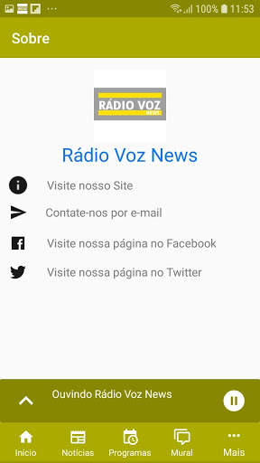 Rádio Voz News 3 تصوير الشاشة