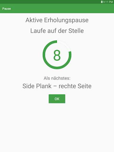 Bauchmuskel Workouts screenshot 10