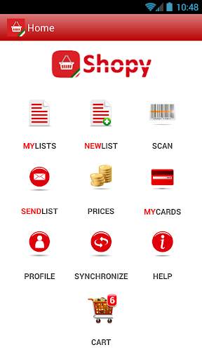 Shopy Free (Shopping List) screenshot 1