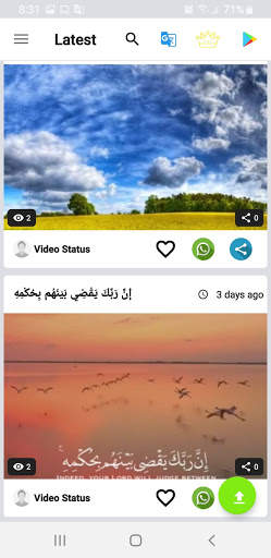 Status Video - Status Maker screenshot 1