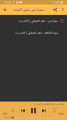 surah yasin offline maher al muaiqly screenshot 2