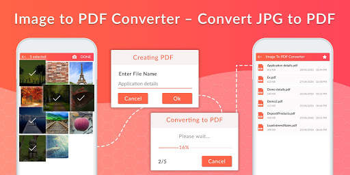 Image to PDF Converter – Convert JPG to PDF screenshot 1
