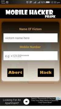 Mobile Hacker Prank screenshot 3