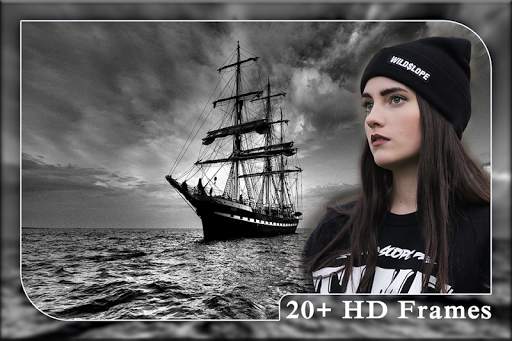 Black & White Photo Frame screenshot 1