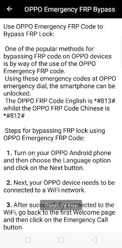 Oppo FRP Bypass Guideline screenshot 2