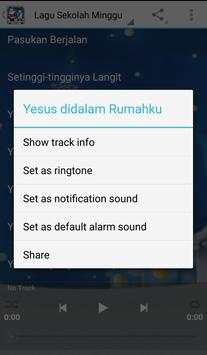 Lagu Rohani Sekolah Minggu screenshot 3