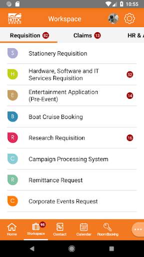 Intra-App screenshot 1