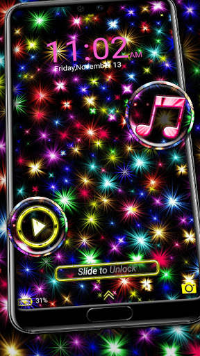 Shine Fireworks Launcher Theme screenshot 3