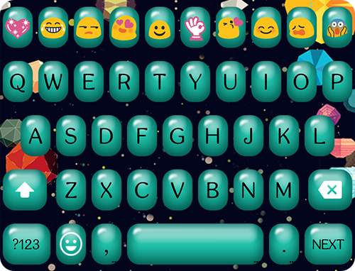 Bubble Love Emoji Keyboard screenshot 6