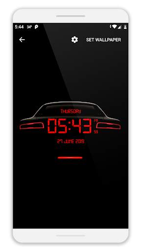 LED Digital Clock LiveWP screenshot 5