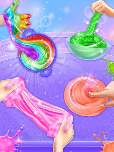 Unicorn Rainbow DIY slime maker screenshot 2
