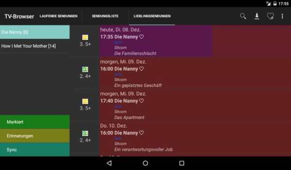 TV-Browser screenshot 13
