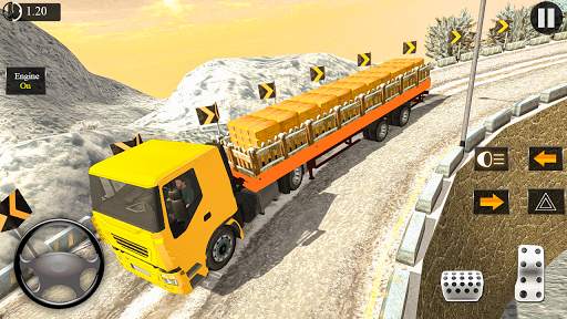 Uphill Gold Transport Truck Dr screenshot 2