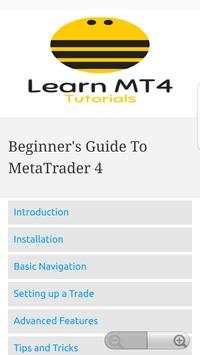 Learn MT4 Tutorials screenshot 1