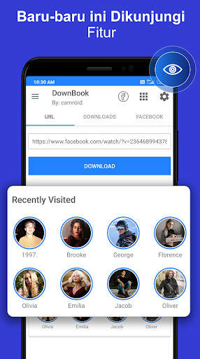 DownBook: Foto & Video Pengunduh untuk Facebook screenshot 4