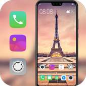 Best scenery theme for Eiffel Tower launcher on 9Apps