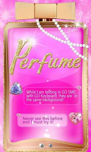 (FREE) GO SMS PERFUME THEME screenshot 1