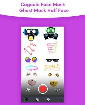 Cagoule Face Mask - Ghost Mask Half Face screenshot 4
