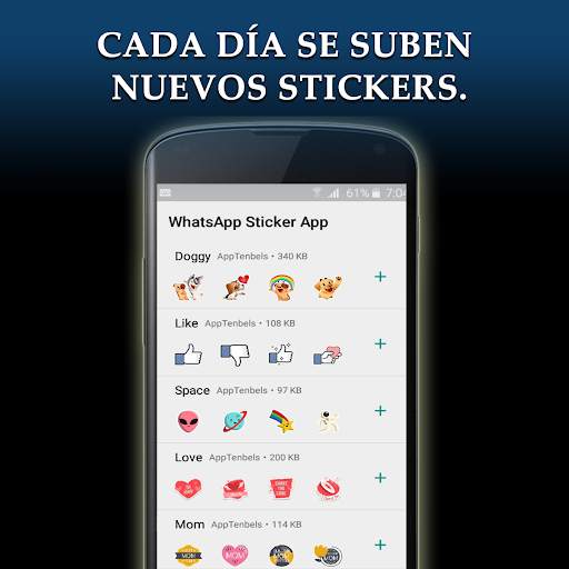 Stickers Para WhatsApp - WAStickersApps screenshot 3